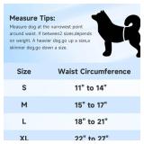 Male Dogs Diapers Belly Bands(4Pack), Washable Reusable Male Boy Doggy Wraps Panties for Doggie Puppy Pooping Potty Training Incontinence Marking PaÃ±al para Perro Large