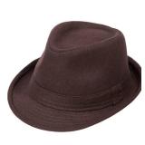 Unisex Fedora Hats for Women 1920s Mens Fedora Hats Manhattan Fedora Hat Dress Hats for Men 1920 Accessories for Mens Dress Hats with Brim for Party,Brown