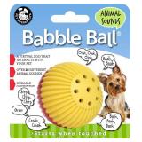 Pet Qwerks Animal Sounds Babble Ball - Chew Dog Toy - Small