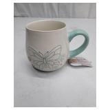 Dolly Parton - 20 oz Stoneware Embossed Butterfly Icon Mug