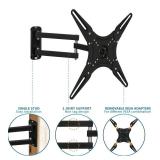 New Mount-It! Full Motion TV Wall Mount w/ Articulating Arm | Tilt, Swivel, and Rotation Motion Mount | Flat Screen Bracket for 23-55” | VESA Compatible up to 400x400 | MI-2065L