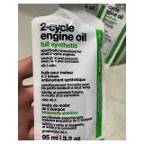 12 New 3.2oz Packets of 2-Cycle Engine Oil, Full Synthetic