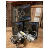 2 New Sets of Winner C6 All In One Compact Design 8000 Lumens LED Headlights