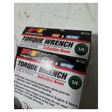 New Performance Tool M195 1/4-Inch Drive Torque Beam Wrench - 0-80 inch/lbs | Ball Handle | Accurate Torque Measurement