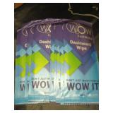 Large lot of wow dashboard wipes