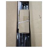 VOIIY Curtain Rods for Windows 48 to 84 Inch(4-7 Feet),Black 1