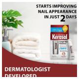 Kerasal Nail Renewal, Restores Appearance of Discolored or Damaged Nails, 0.33 fl oz (Packaging May Vary)