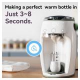 Instant Formula Maker comfyer, Customizable and Automatic Formula Dispenser Machine with Accurate Temperature Control for Baby, Automatic Powder Blending for All Brands of Bottle and Formula, White