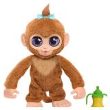 Just Play furReal Peanut The Playful Monkey Interactive Toy, 15-inch Realistic Plush, Kids Toys for Ages 4 Up