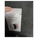 SOICARE Car Diffuser (2nd Generation), Small Portable Car Essential Oil Diffuser with Built-in USB Cable, Mini Aromatherapy Air Scent Humidifier Diffuser for Travel/Office/Home (Elegant Black)