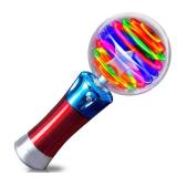 ArtCreativity Light Up Magic Ball Toy Wand for Kids - Flashing LED Wand for Boys and Girls - Spinning Lights and Colors - Fun Gift, Entertainment for Parties and Autism Sensory Rooms, Classroom Prizes