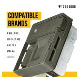 PartsBroz W10861000 Detergent Dispenser - Compatible With Whirlpool KitchenAid Maytag Amana Dishwasher - Replaces AP5999391 PS11731570 WDT730PAHZ0 WDT970SAHZ0 WDT750SAHZ0 WDTA50SAHZ0 WDT780SAEM1 - Ret