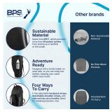 BPS New Zealand Universal Bodyboard Bag (2 to 3 Board Capacity) - Made from Recycled Plastic Bottles