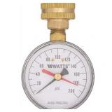 Watts DP IWTG 3/4 in. Plastic Water Pressure Test Gauge