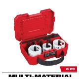 Milwaukee Hole Dozer Bi-Metal Hole Saw Kit (8-Piece) - Retail: $89.99