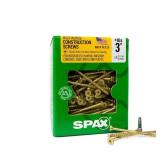 #10 x 3 in. Interior Flat Head Wood Screws Construction Framing Torx T-Star Plus (322 Each) 5 LB Bit Included