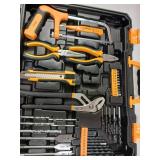 Cordless Drill Tool Kit Set: 20V Power Drill Tool Box with Battery Electric Drill Driver for Men Home Hand Repair Basic Toolbox Tools Sets Drills Case - Retail: $82.17