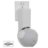 Made For Amazon Outlet Hanger, White, for Echo Dot (4th generation)