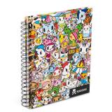 tokidoki Sketchbook with Spiral Hardcover Blank Sketch Book, 9 x 11-Inches