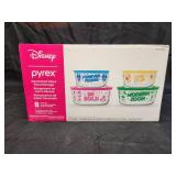 Pyrex Disney 8 Piece Glass Food Storage