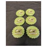 Set of 6 Yankee Candle Tarts Wax Melts Olive and Thyme