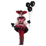 California Costumes Wicked Clown Costume Girl