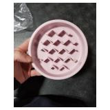 Outward Hound Fun Feeder Slo Bowl, Small Slow Feeder Dog Bowl, 3/4 Cups, Mini, Pink