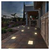 LUMENGY Paver Light 6X9 Inch (5.82 x 8.85 inches) 2700K, Brick Lighting for Pavers, Driveways, Pathways, Patios, Inground & Garden, 12V Waterproof, Drive-Over Rated - Retail: $99.99