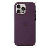 Apple iPhone 16 Pro Max Silicone Case with MagSafe and Camera Control - Plum ???????