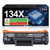 134X Toner Cartridge, W1340X 134X Black High-Yield Toner Cartridge 1-Pack Replacement for HP 134X W1340X 134A W1340A Toner Cartridge Works with Laser M209dw Laser MFP M234dw M234sdw Printer - Retail: 