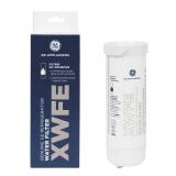 GE XWFE Refrigerator Water Filter, Genuine Replacement Filter, Certified to Reduce Lead, Sulfur, and 50+ Other Impurities, Replace Every 6 Months for Best Results, Pack of 1