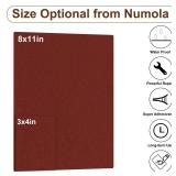 Numola Leather Repair Patch 8×11 inch Self-Adhesive Leather Repair Tape, Scratch/Holes Vinyl Repair Kit for Couch, Car Seat, Sofas, DIY Furniture Upholstery, Chair, Jackets, First-aid (Dark Red)