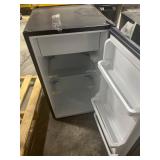 Hisense 4.4 Cu ft Single Door Mini Fridge With Chiller Silver