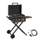 Blackstone Adventure Ready 2-Burner 22" Propane Omnivore Griddle with Flex-Fold Legs