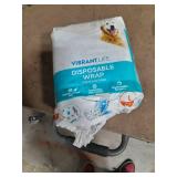 Vibrant Life Disposable Incontinence Protection Wraps for Male Dogs - LG - 12 Count