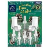 Glade PlugIns Scentred Oil 2 Warmers + 6 Refills Twinkling Pine & Cedar