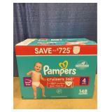 Pampers Cruisers 360 Size 4 148ct