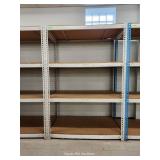 (2) Boltless Storage Rack, Particle Board