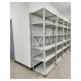 (10) Industrial Steel Shelving