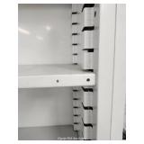 (4) Adjustable Metal Bookshelf