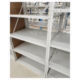 (4) Industrial Metal Shelving