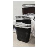 (13) Assorted Waste Bins, Various Sizes