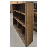 Wooden Angle Corner Bookshelf