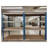 (2) Boltless Storage Racks, Particle Board