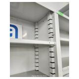 (5) Adjustable Metal Bookshelf