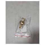 BE-TOOL Ceramic Disc Cartridge Valve 20 Gears Replacement Tap Valve Brass Tap Cartridge Replacement for Bathroom or Kitchen (C-type Double Thread)