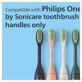 Philips One by Sonicare, 2 Brush Heads, Shadow Black, BH1022/06