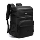 Laripwit 54/40 Cans Backpack Cooler, Black