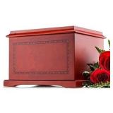 SmartChoice Wooden Cremation Urn