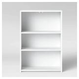 3-Shelf Bookcase White - Room Essentials